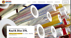 Desktop Screenshot of centro-serigrafico.com.ar